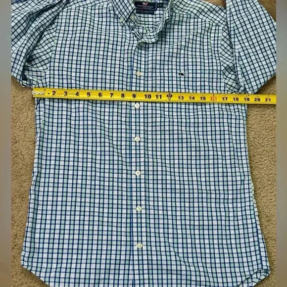 Vineyard Vines Men’s Small Slim Fit Tucker Shirt - Picture 6 of 8